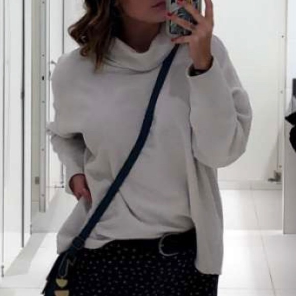 aerie Sweaters - white turtleneck sweater